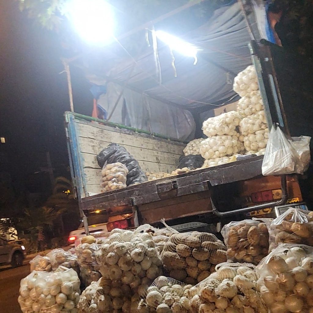 سیب زمینی ، پیاز خاور